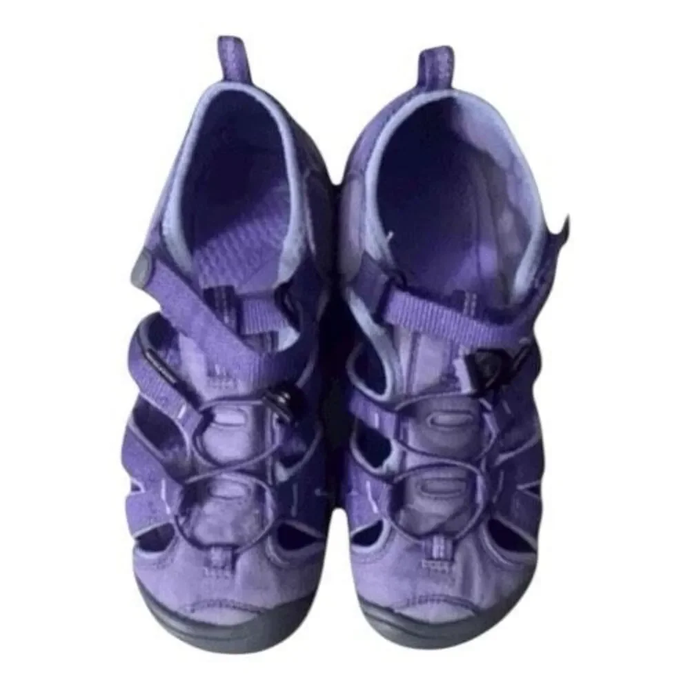 Keen Newport H2 Kids-Youth Water Sandals Size 4 Purple Hiking Girls Close Toe